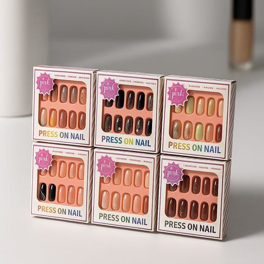 Press On Nails - 6 Pack